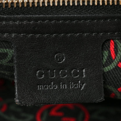 Gucci Calfskin Medium Britt Tote Black 6 of 9