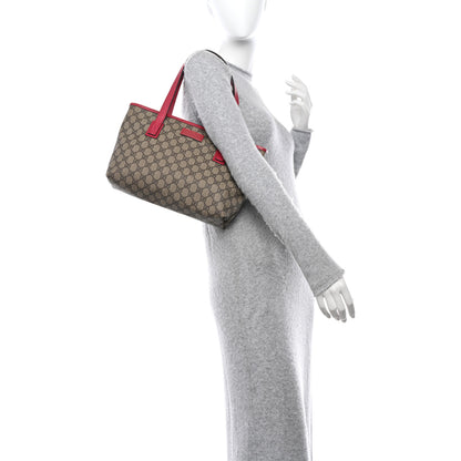 Gucci GG Supreme Monogram Small Joy Tote Red 2 of 12