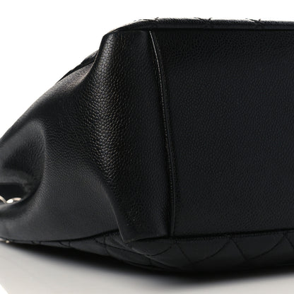 Chanel Caviar Quilted Grand Shopping Tote GST Black 9 of 11