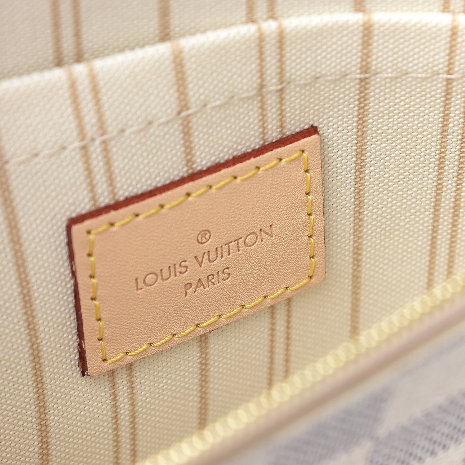 Louis Vuitton Damier Azur Neverfull MM GM Pochette 6 of 8
