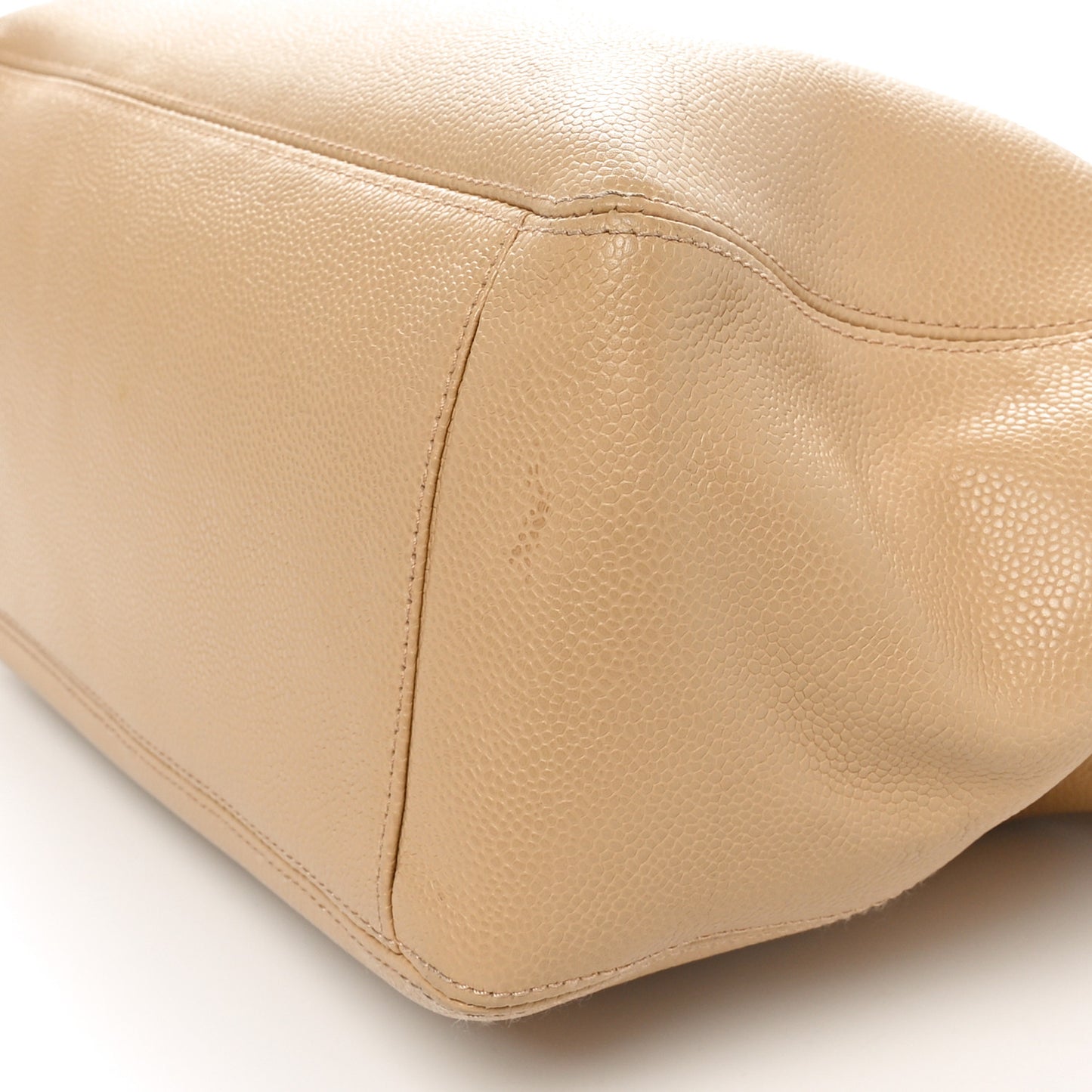 Caviar CC Tote Beige