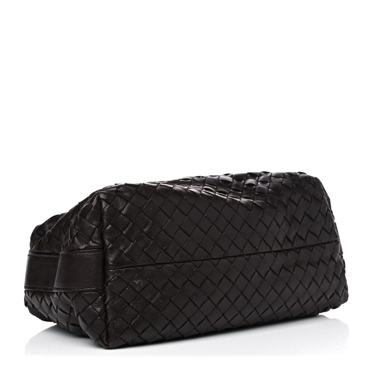 Bottega Veneta Nappa Intrecciato Large Cosmetic Case Ebano 4 of 15