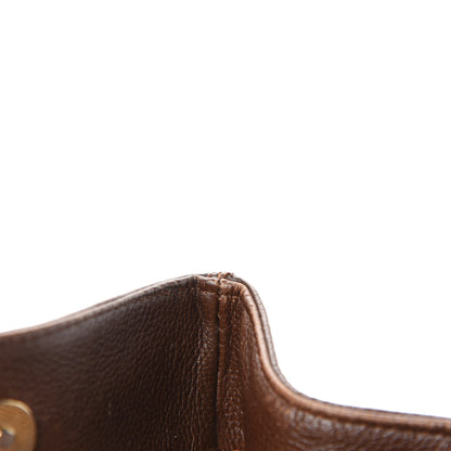 Chanel Calfskin Cerf Executive Shopper Tote Brown 16 of 21