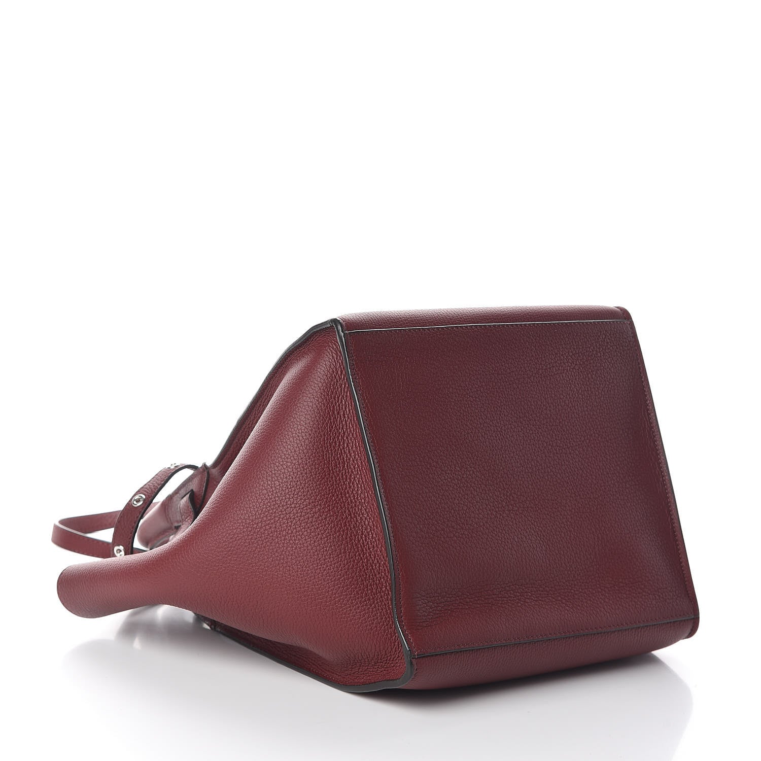 Celine Supple Grained Calfskin Small Big Bag Wine 4 of 9