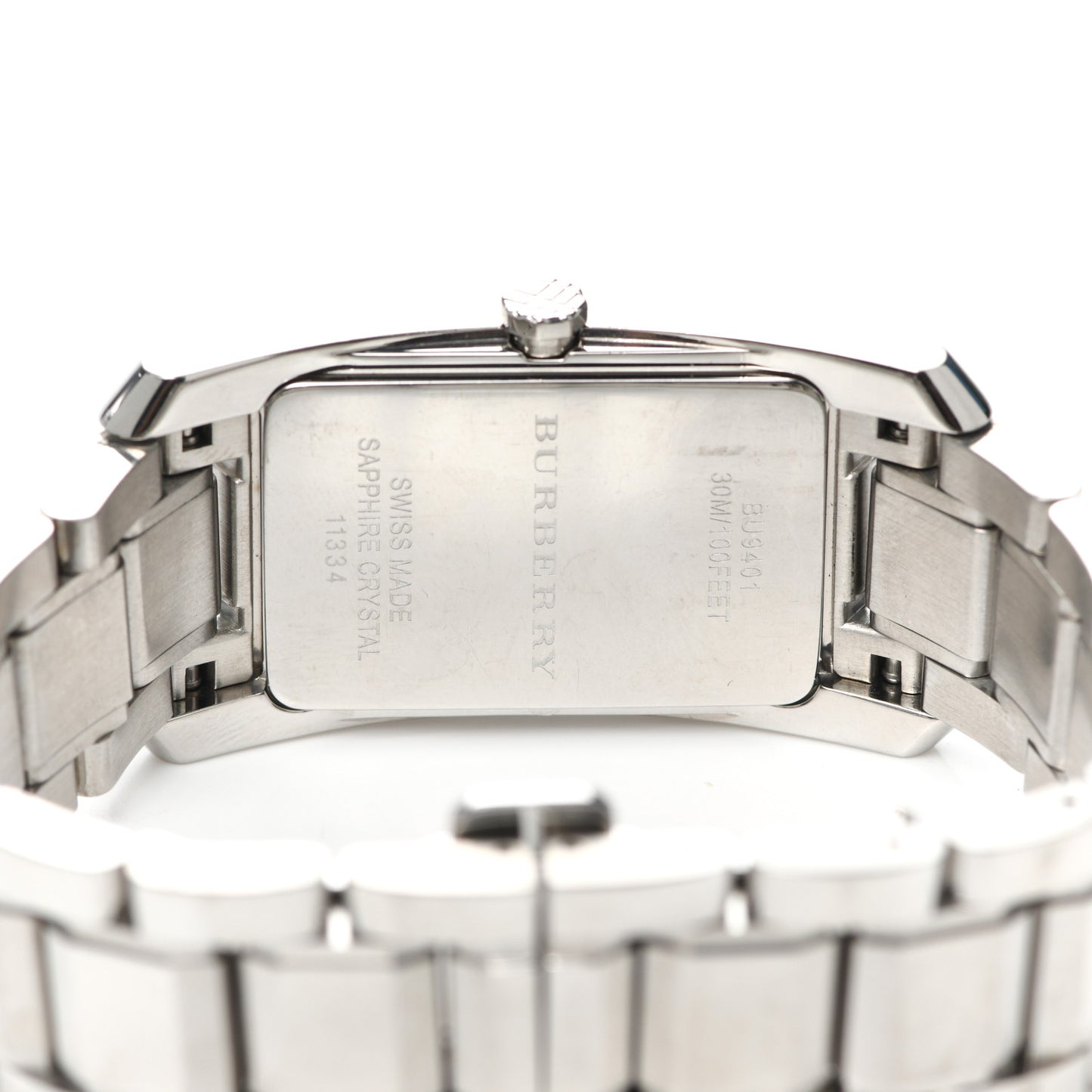 Stainless Steel 25mm Heritage Quartz Watch Black BU9401