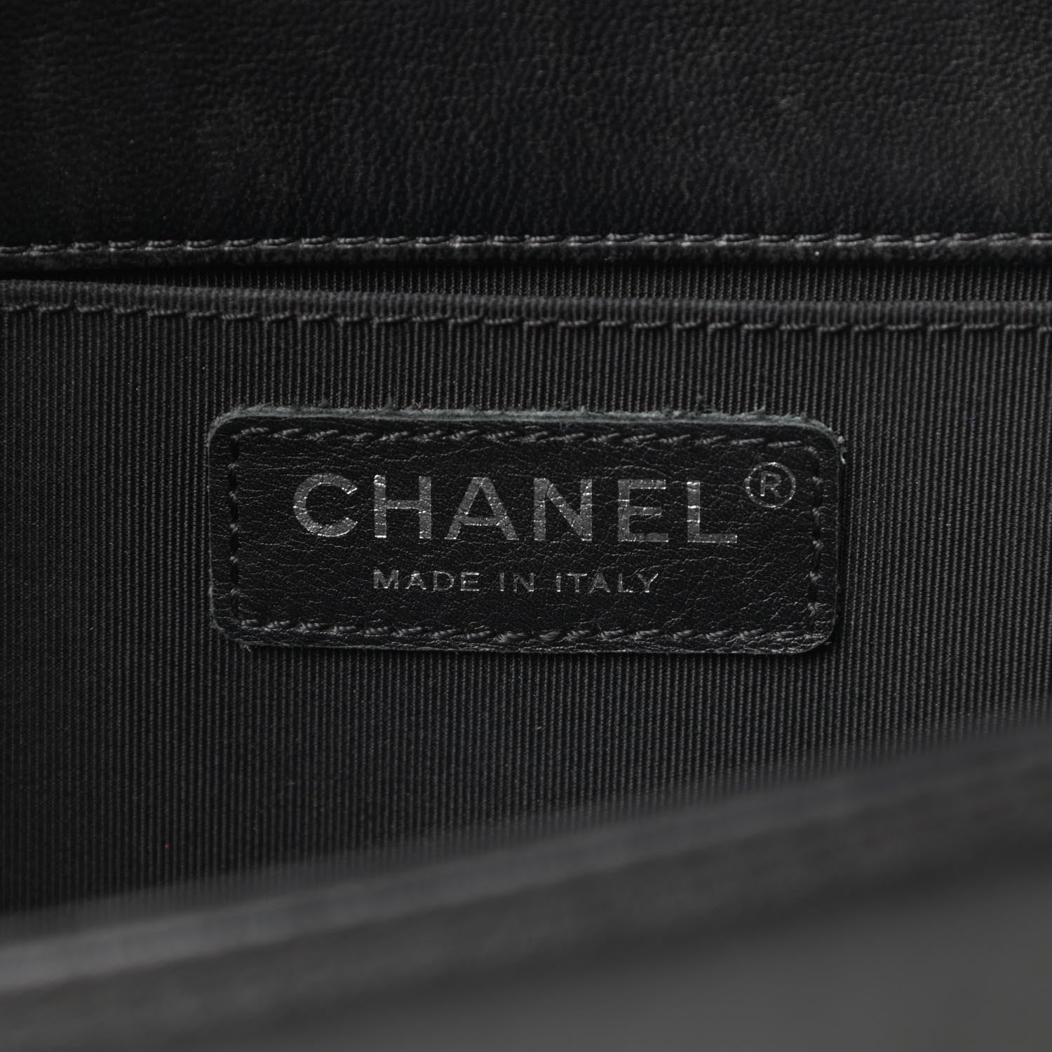 Chanel Lambskin Quilted Medium Boy Flap Black 6 of 19