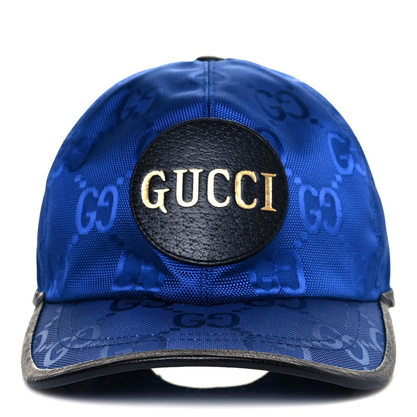Econyl Nylon Monogram Off The Grid Baseball Hat L Orient Blue Black