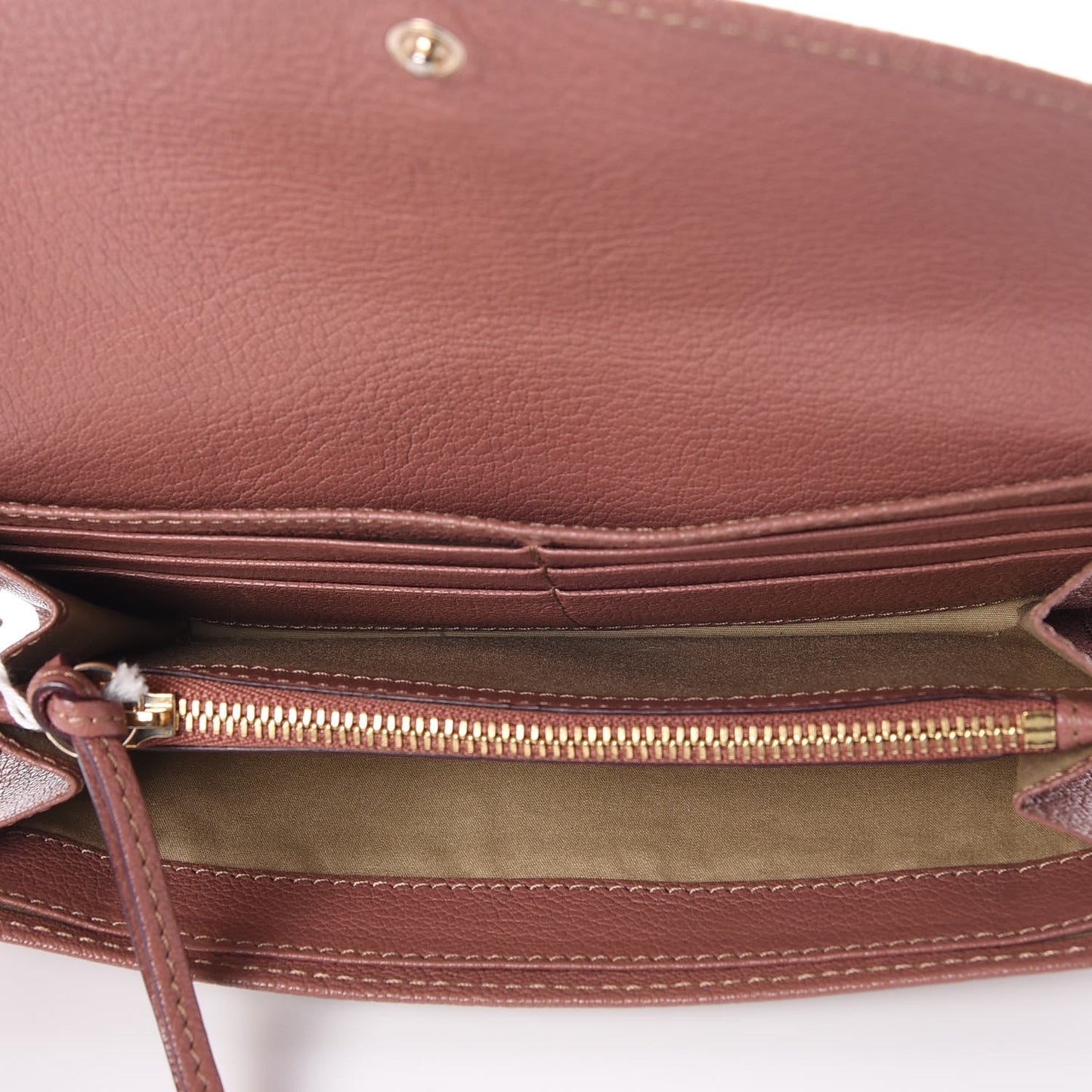 Calfskin Lily Continental Wallet Darlington Pink