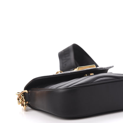 Louis Vuitton Calfskin New Wave Multi Pochette Black 7 of 12