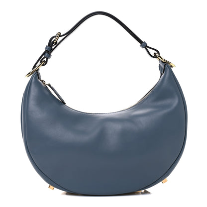 Fendi Vitello Grace Matte Small Fendigraphy Hobo Bag Tempesta 1 of 10