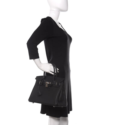 Hermes Togo Birkin 30 Black 2 of 11