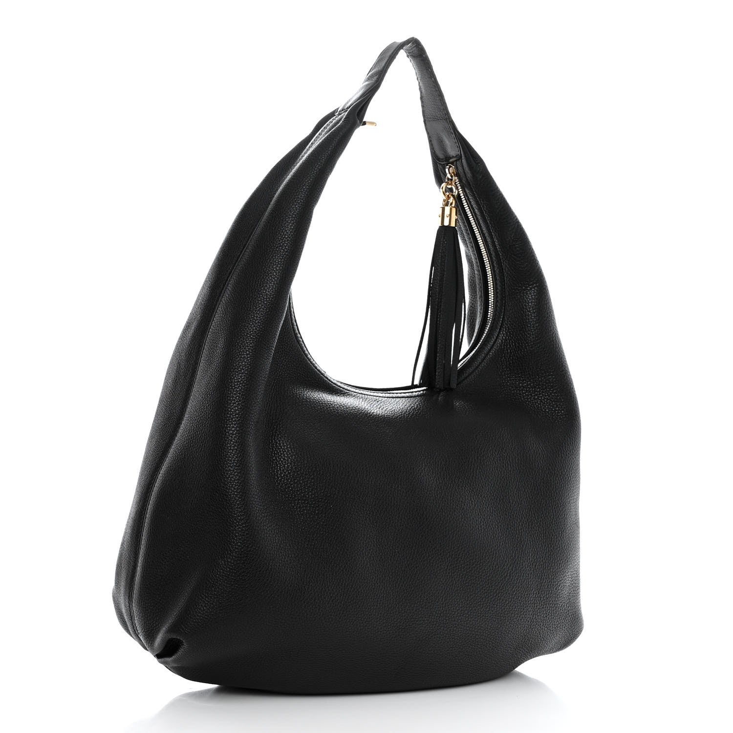 Gucci Pebbled Calfskin Soho Hobo Black 3 of 11