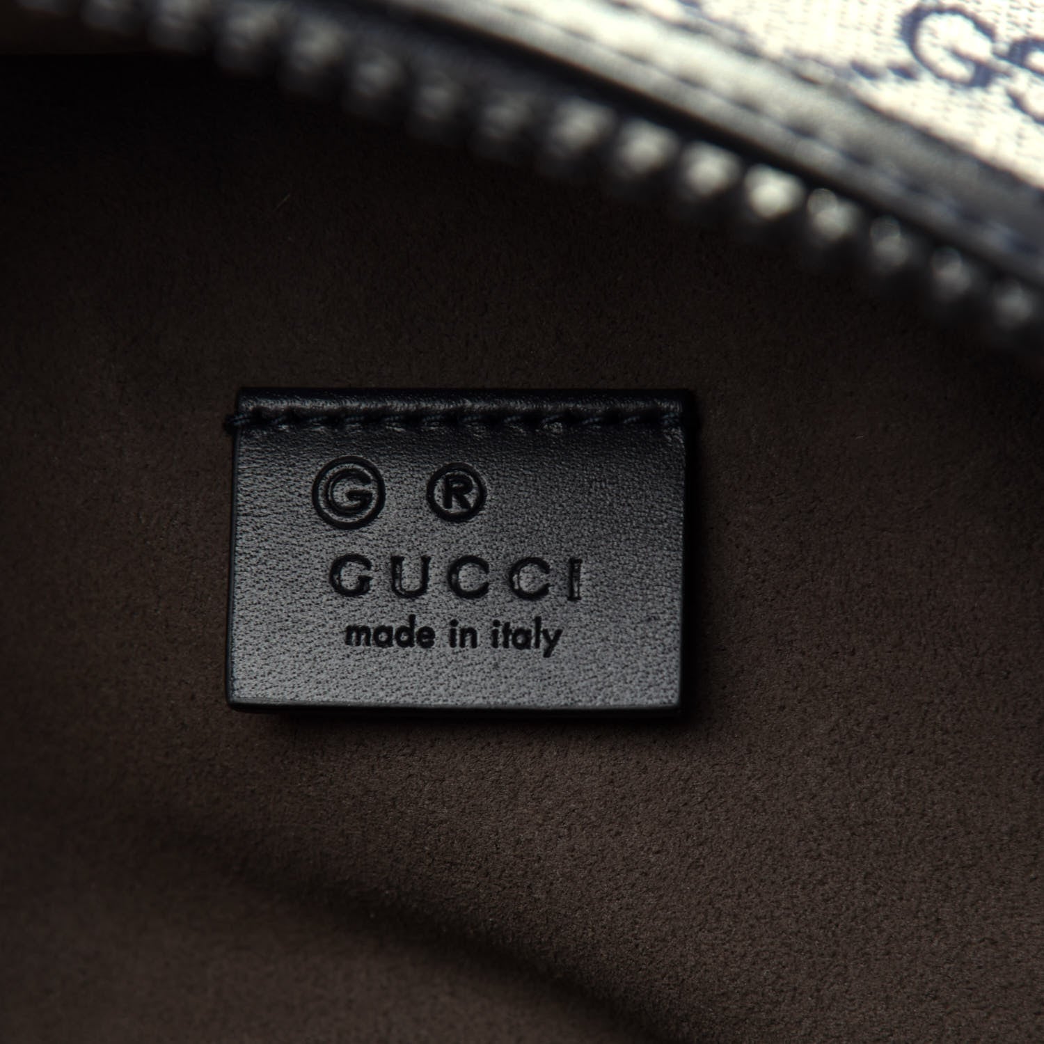 Gucci GG Supreme Monogram Blooms Medium Day Backpack Beige Blue Navy 5 of 9