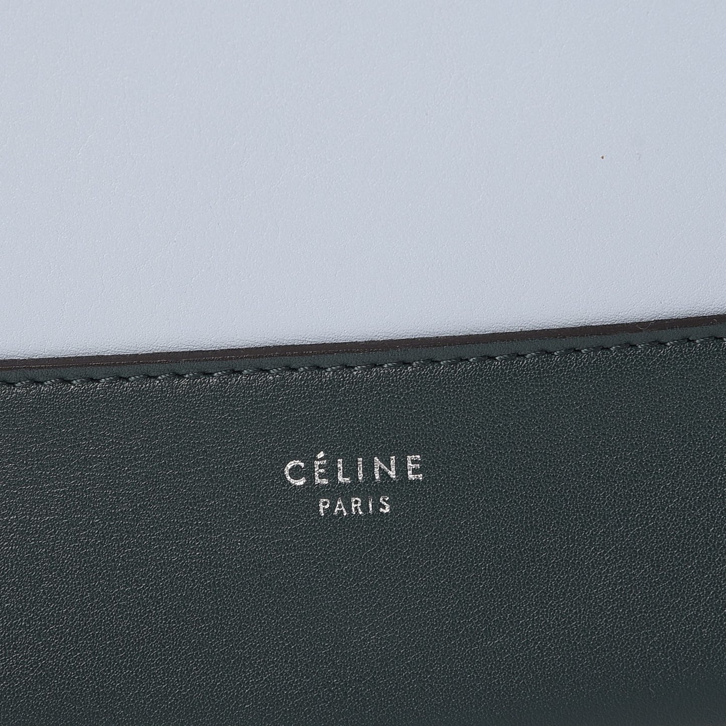 Shiny Smooth Calfskin Medium Frame Shoulder Bag Dark Green Mineral