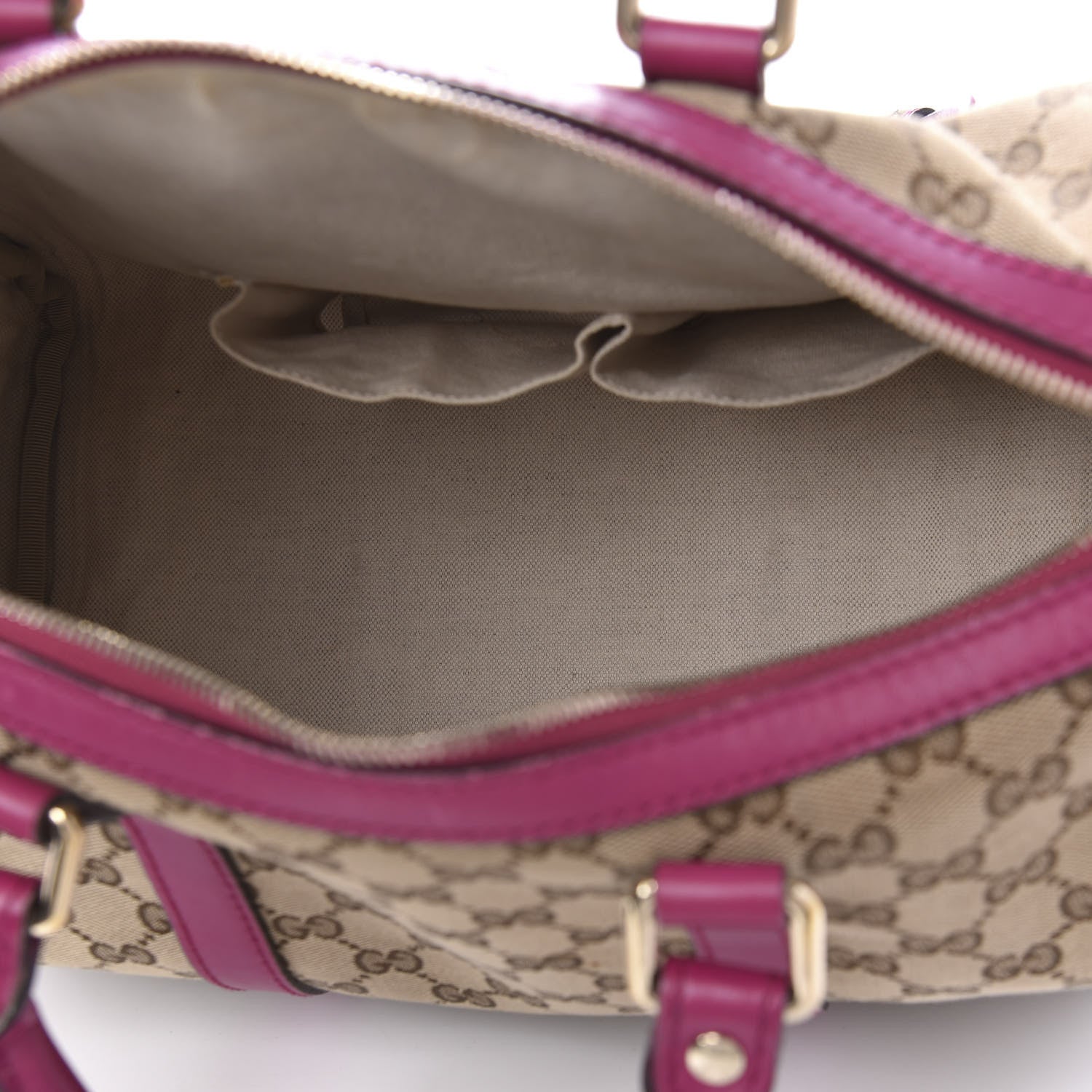 Gucci Monogram Medium Joy Boston Pink 6 of 13