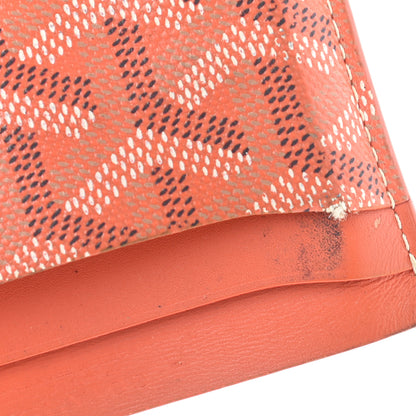 Goyard Goyardine Saint Sulpice Card Holder Orange 10 of 13