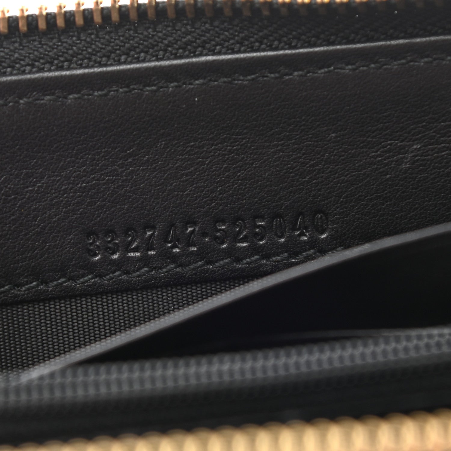 Gucci Guccissima Donna Long Wallet Black 7 of 9