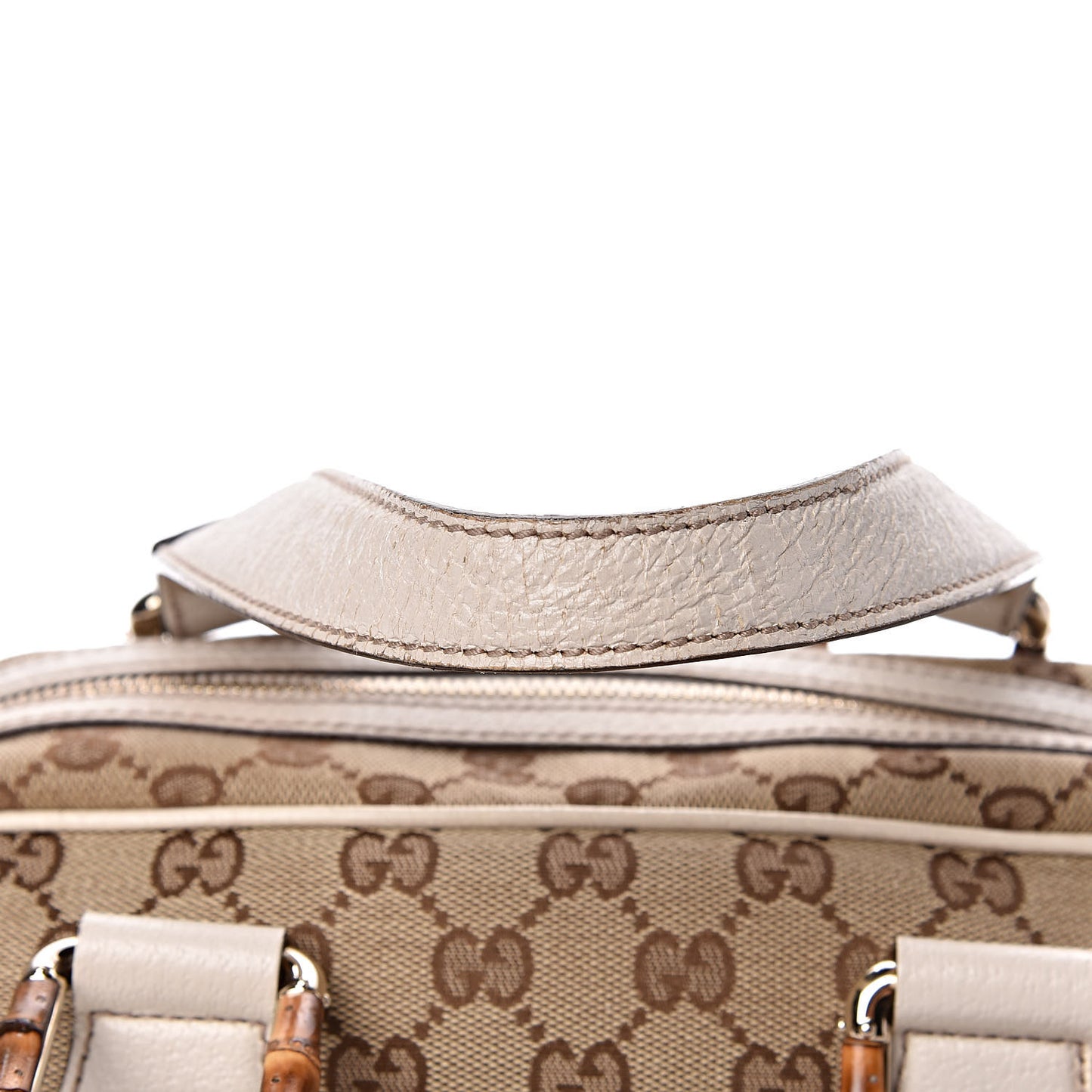 Monogram Bamboo Boston Off White