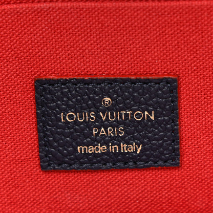 Louis Vuitton Empreinte Pochette Felicie Chain Wallet Marine Rouge 8 of 12