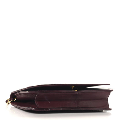 Chanel Lambskin Quilted Small Single Flap Bordeaux 3 of 16