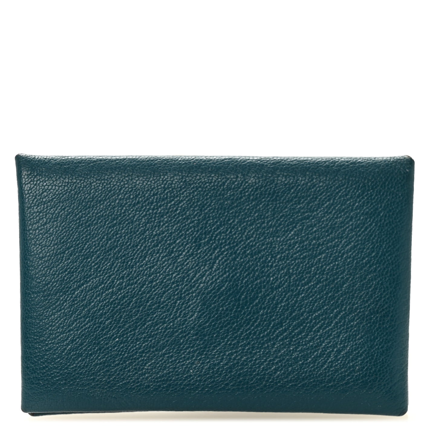 Chevre Mysore Calvi Card Case Vert Bosphore
