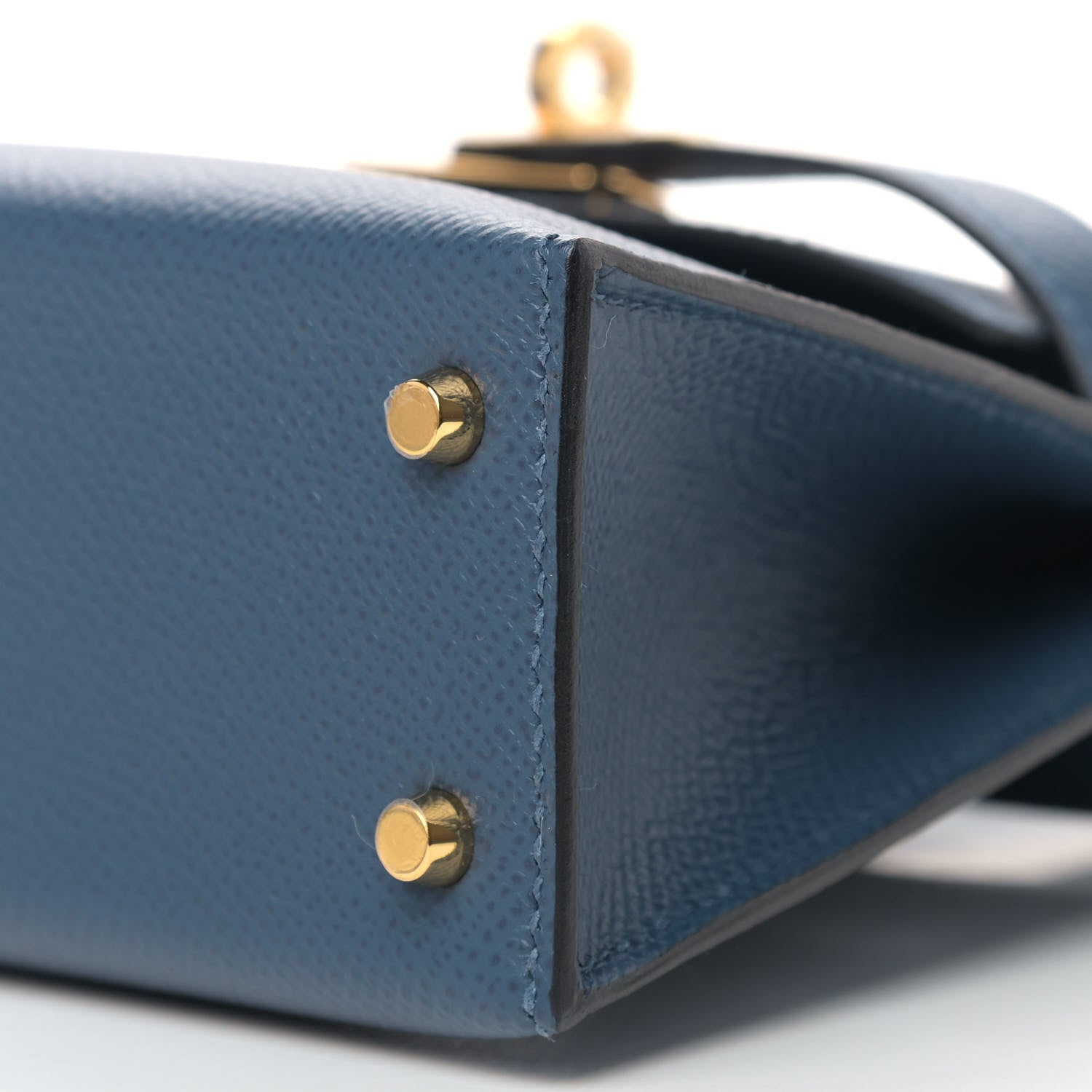 Hermes Epsom Mini Kelly Sellier 20 Deep Blue 10 of 11