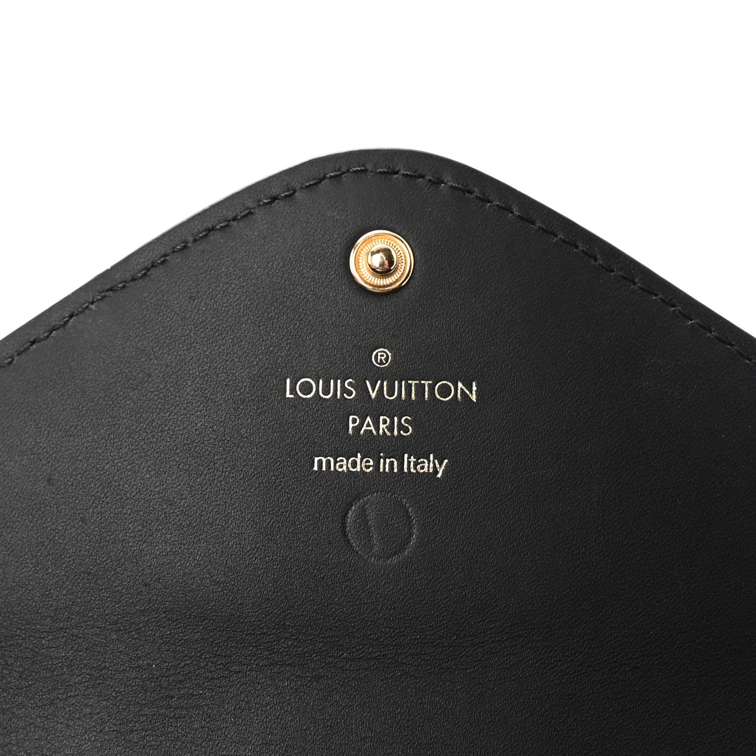 Louis Vuitton Calfskin New Wave Long Wallet Black 6 of 6