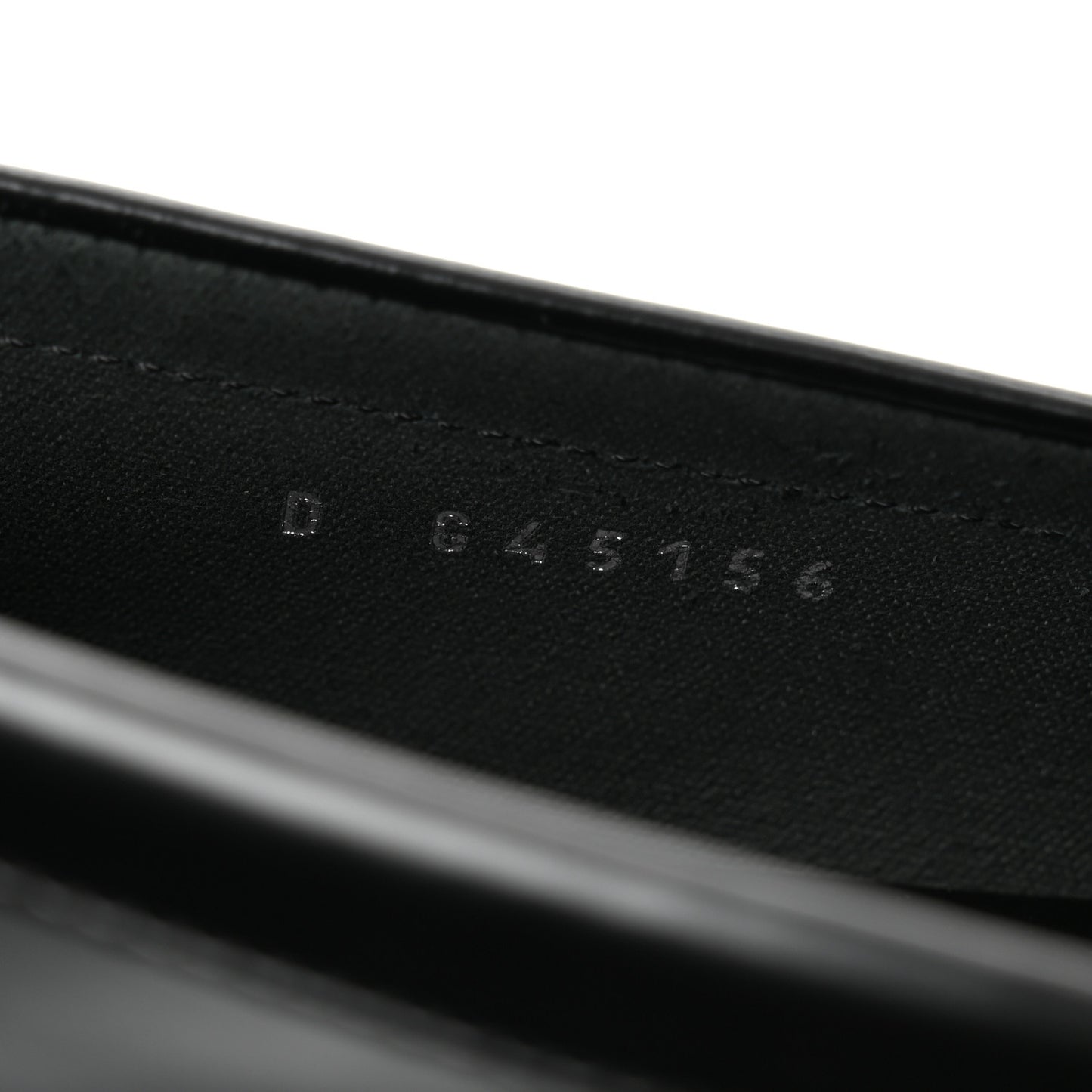 Calfskin Metal CC Loafers 38.5 Black