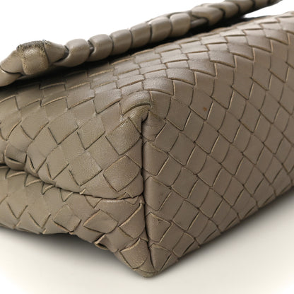 Bottega Veneta Nappa Intrecciato Baby Olimpia Shoulder Bag Mink 8 of 13