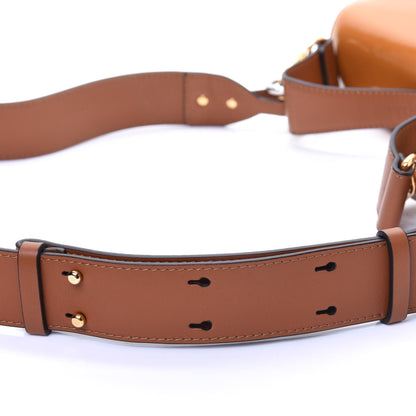 Chloe Spazzolato Sfumato Calfskin Small C Double Carry Autumnal Brown 18 of 18