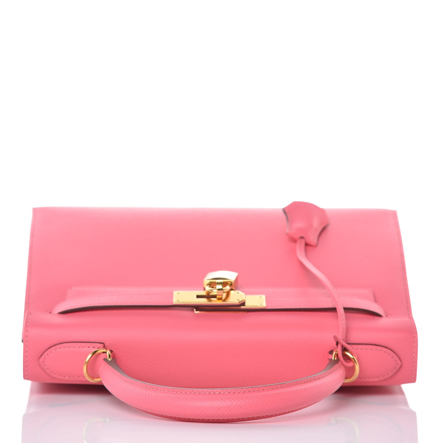 Hermes Epsom Kelly Sellier 28 Rose Azalee 12 of 41