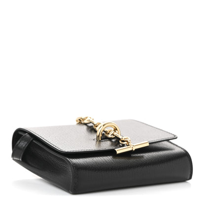 Hermes Chevre Chamkila Chaine d'Ancre To Go Wallet Black 5 of 12