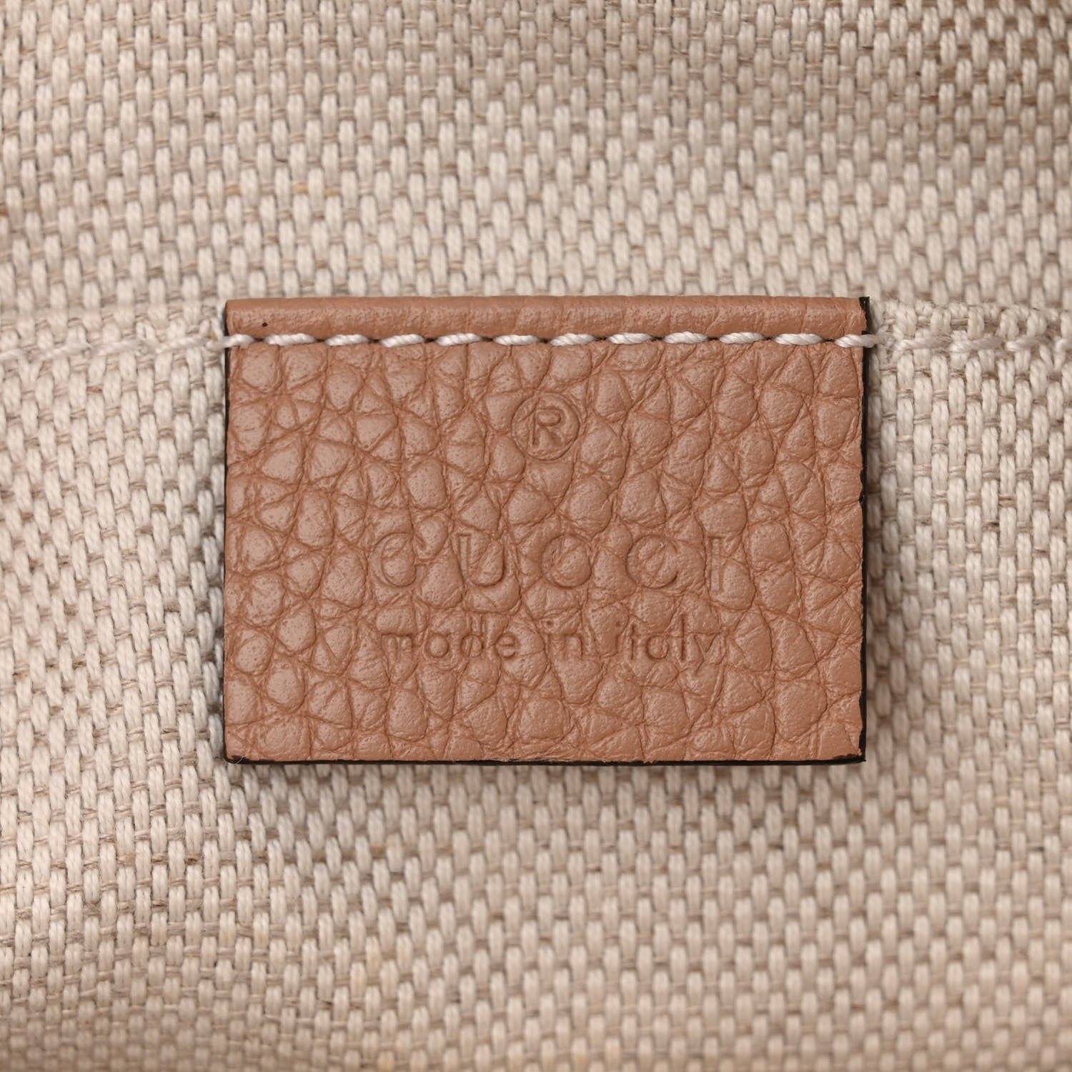 Gucci Pebbled Calfskin Small Soho Disco Bag Camelia 6 of 11