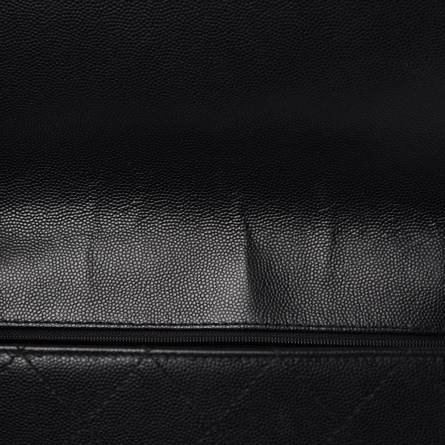 Chanel Caviar Diamond Stitched Flap Bag Black 9 of 13