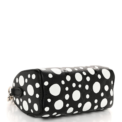 Louis Vuitton LV X YK Empreinte Infinity Dots Nano Speedy Bandouliere Black White 4 of 9