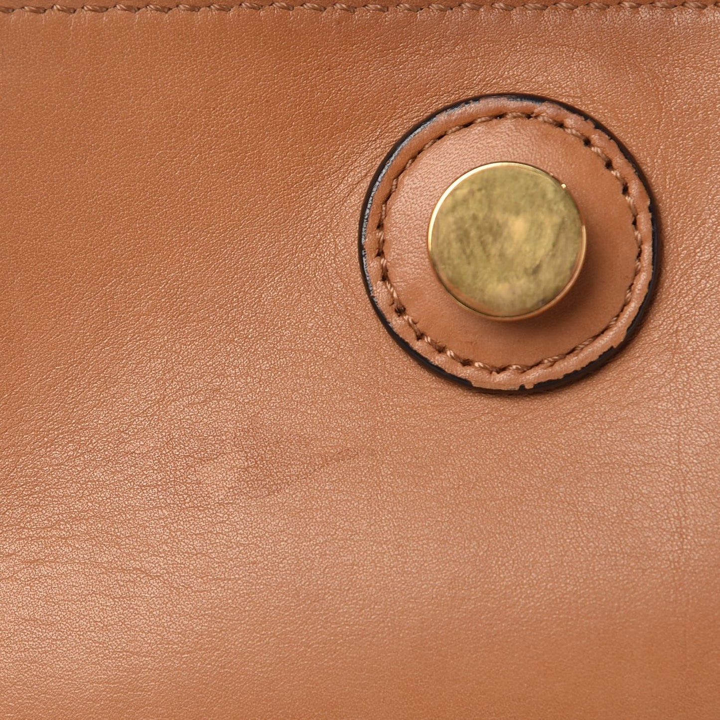 Natural Calfskin Mini Belt Bag Tan