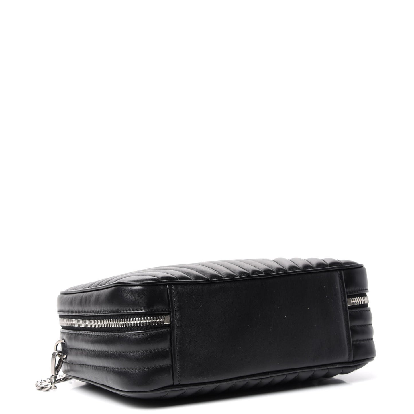 Soft Calfskin Medium Diagramme Crossbody Bag Black