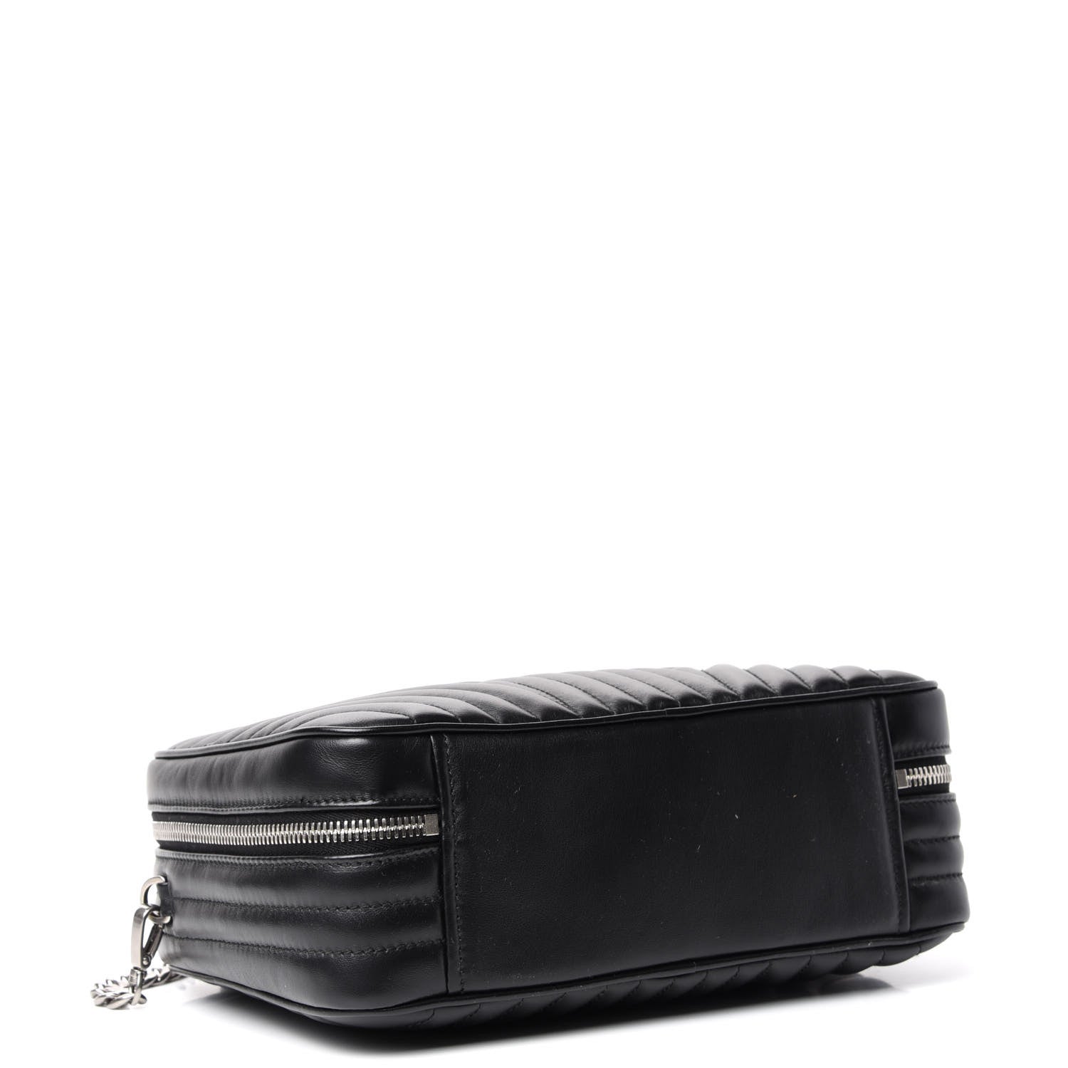 Prada Soft Calfskin Medium Diagramme Crossbody Bag Black 4 of 9