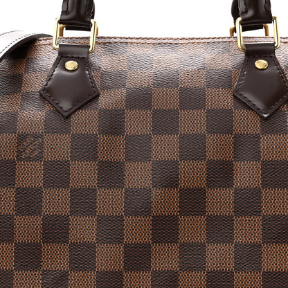 Louis Vuitton Damier Ebene Speedy Bandouliere 30 8 of 11