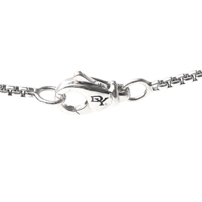 David Yurman Sterling Silver Diamond Starburst 5 Station Necklace 4 of 6