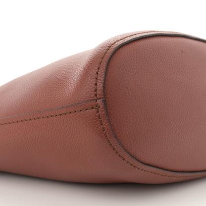 Chloe Smooth Grained Calfskin Medium Aby Tote Sepia Brown 9 of 11