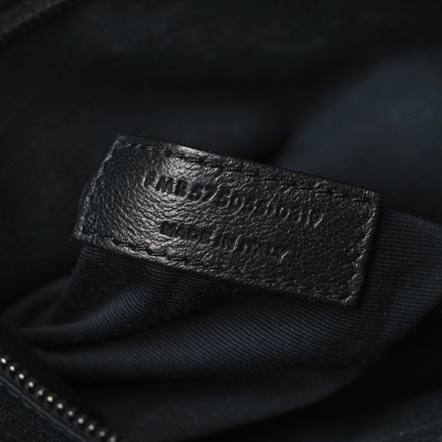 Crinkled Calfskin Matelasse Monogram Medium Niki Chain Satchel Black