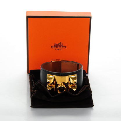 Hermes Chamonix Collier De Chien CDC Bracelet L Black 7 of 7