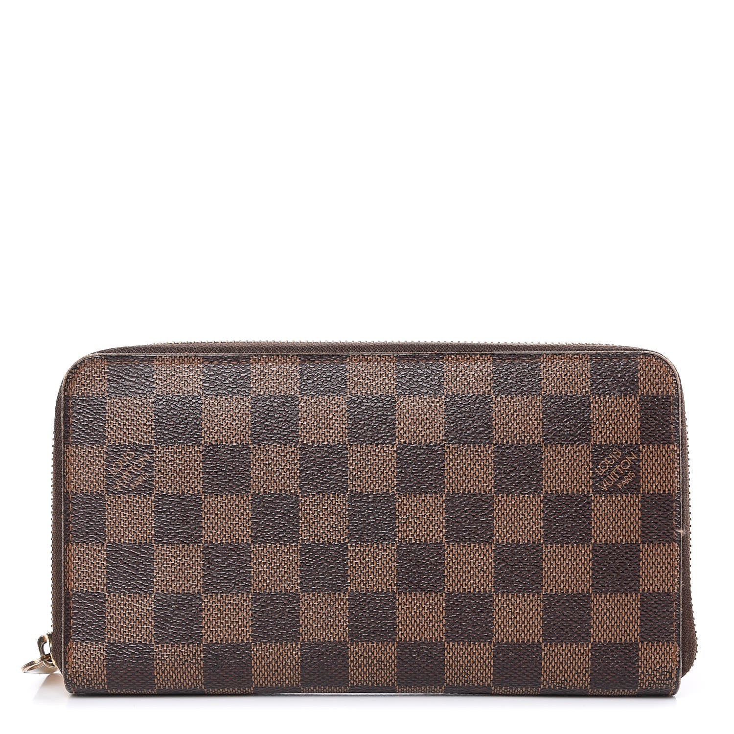 Louis Vuitton Damier Ebene Zippy Organizer Wallet 1 of 13
