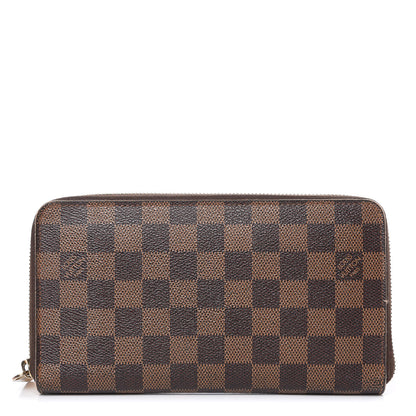 Louis Vuitton Damier Ebene Zippy Organizer Wallet 1 of 13