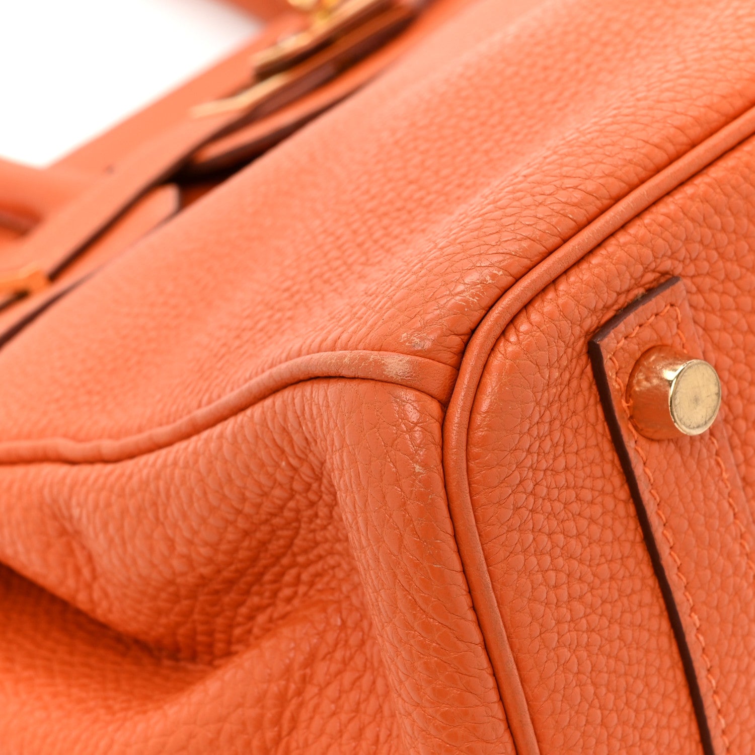 Hermes Togo Birkin 30 Orange 16 of 19