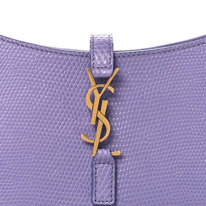 Saint Laurent Lizard Le 5 A 7 Mini Hobo Lilac 8 of 11