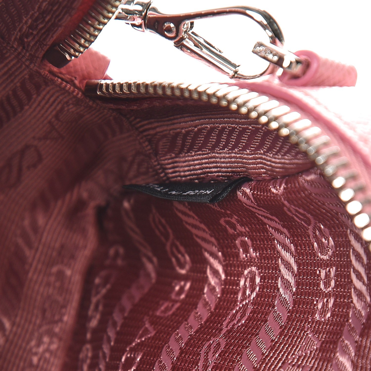 Prada Saffiano Mini Camera Crossbody Petalo 7 of 7