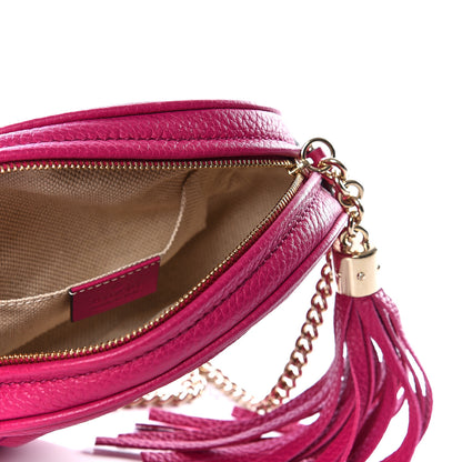 Gucci Cellarius Calfskin Mini Soho Chain Bag Bright Bouganville 4 of 9