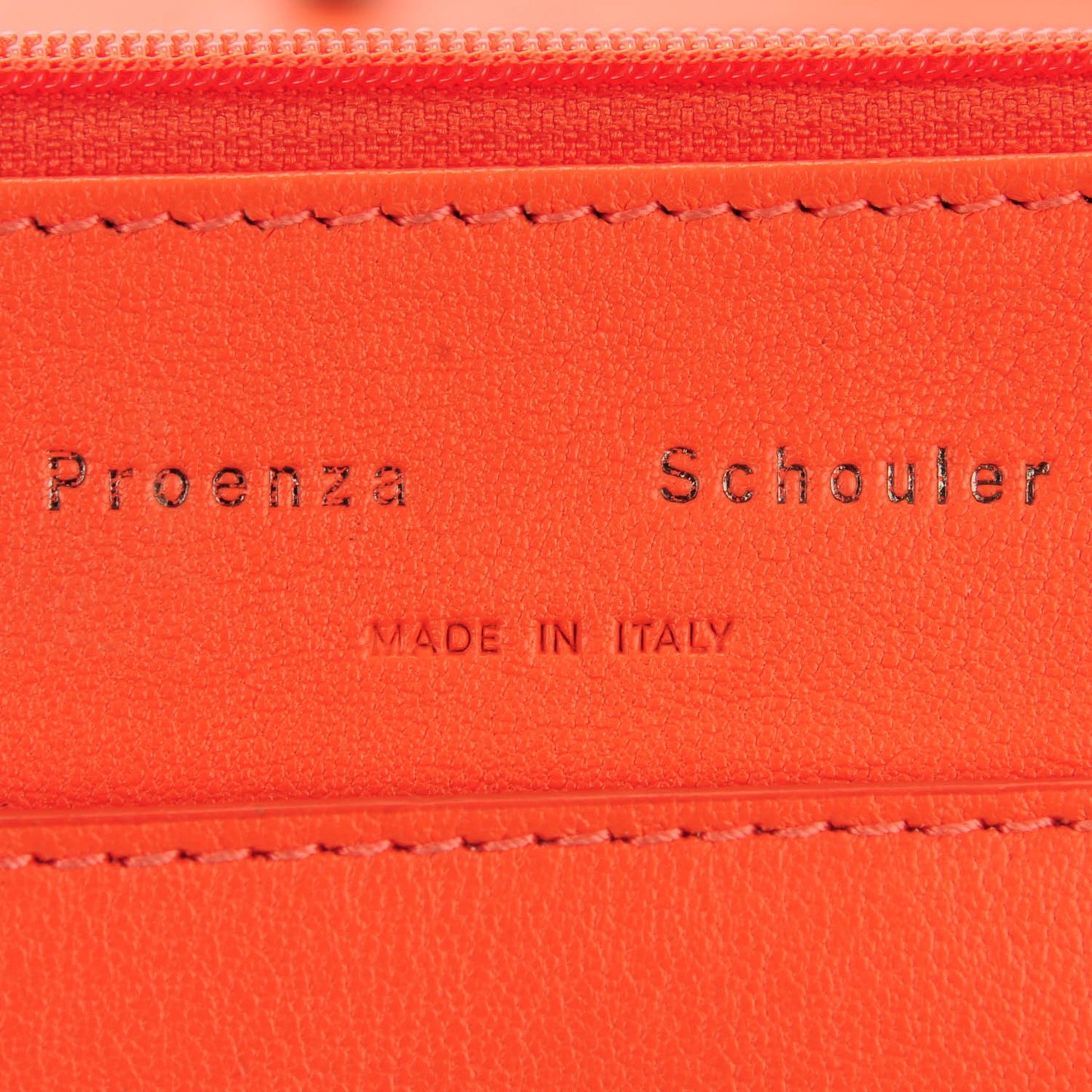 Lambskin PS1 Large Chain Wallet Grapefruit